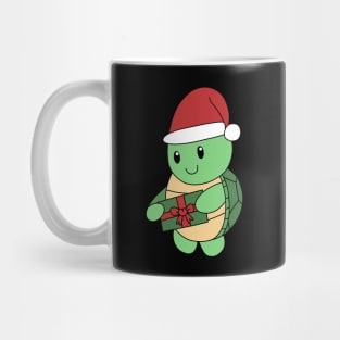 Friendly Santa Turtle Mug